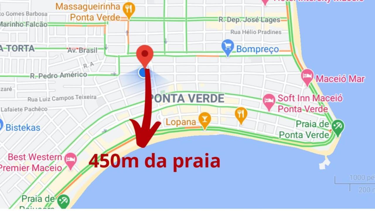 Apartamento Ponta Verde 3 Suites Maceió Eksteriør bilde